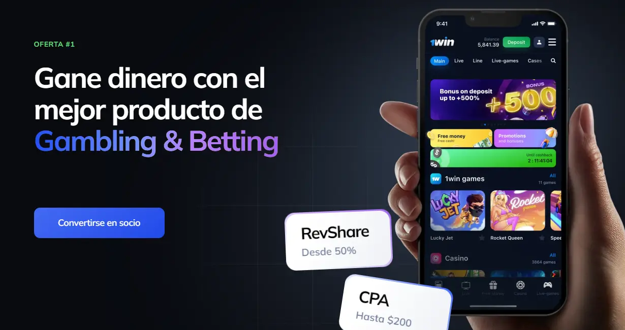 1win partners: oferta de iGaming para afiliados.